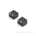 2.54mm メスヘッダー 2 列 SMT